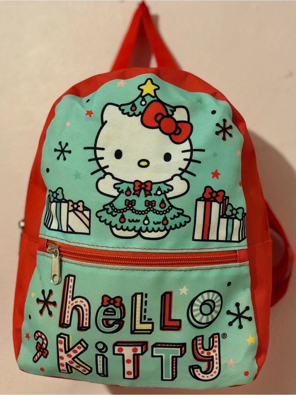 Mini Hello Kitty Christmas Backpack